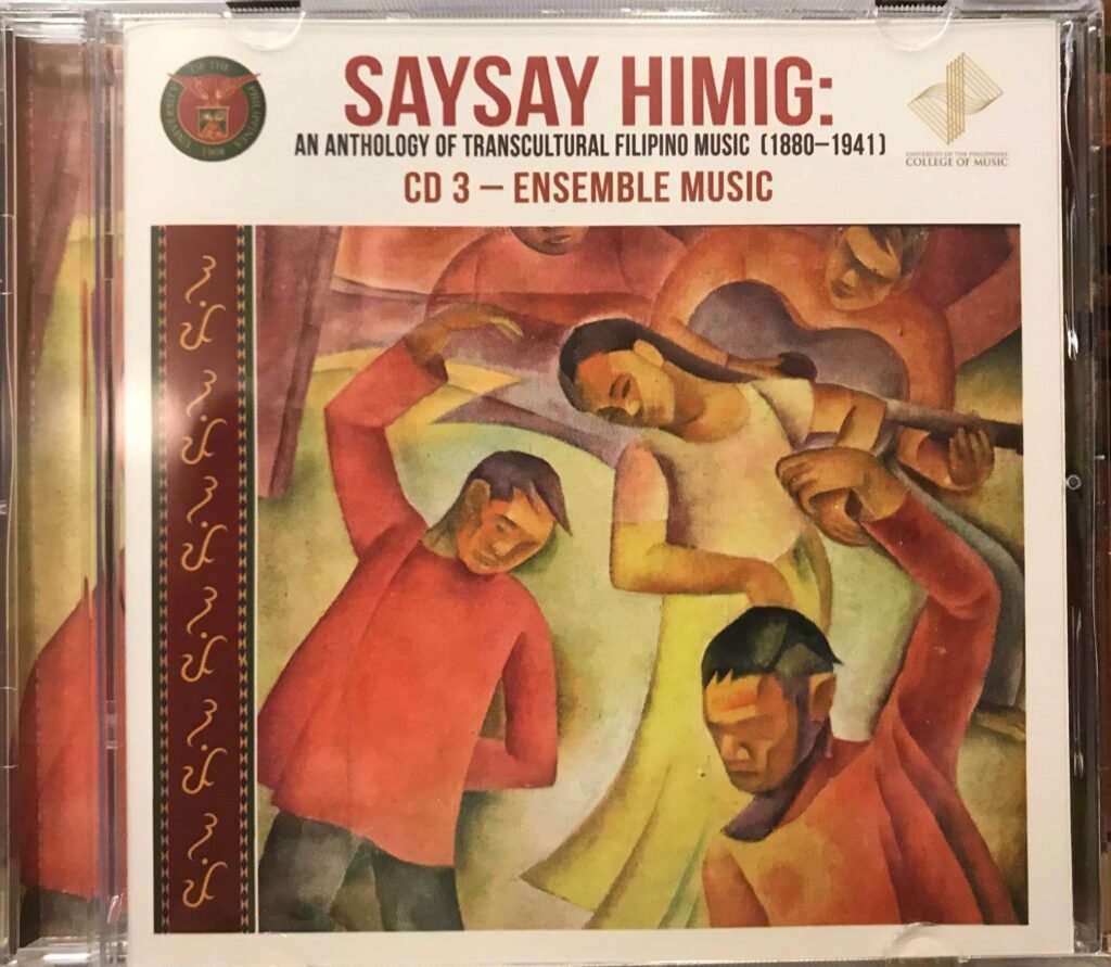 Veteranos de la Revolución featured in CD3 - Ensemble Music - Saysay Himig - An Anthology of Transcultural Filipino Music (1880-1941)