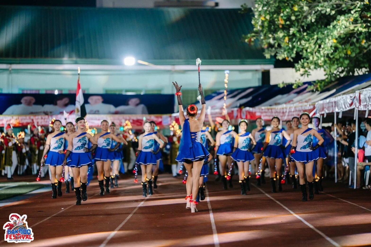 Las Piñas Band '91 Majorettes Performance - Bakood Festival 2025